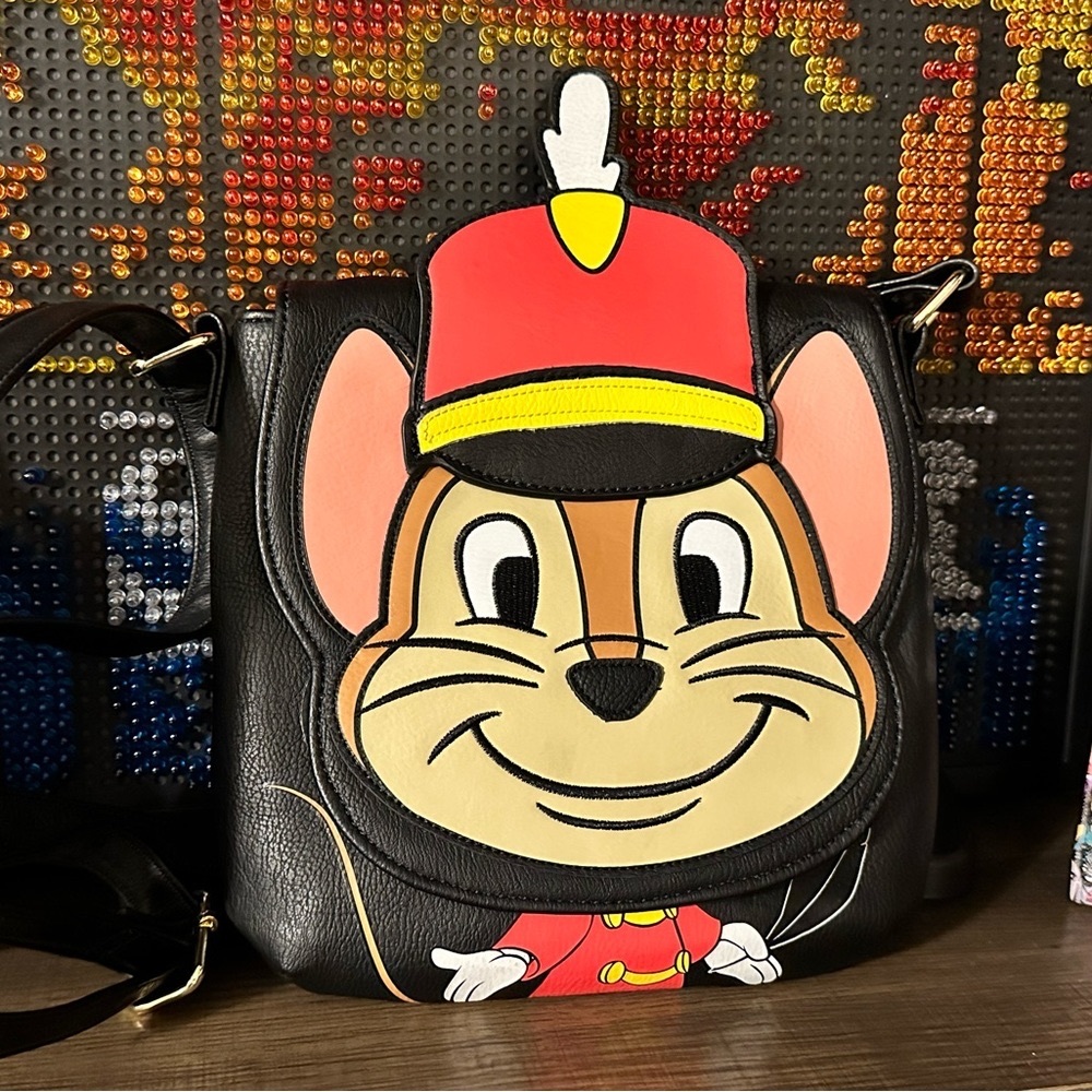 Timothy mouse loungefly heart logo crossbody SOLD